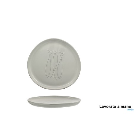 PELAGO-PIATTO PIANO ORGANIC CM.22 IN GRES PORCELLANATO