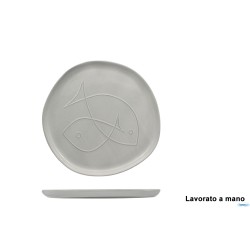 PELAGO-PIATTO PIANO ORGANIC CM.27 IN GRES PORCELLANATO
