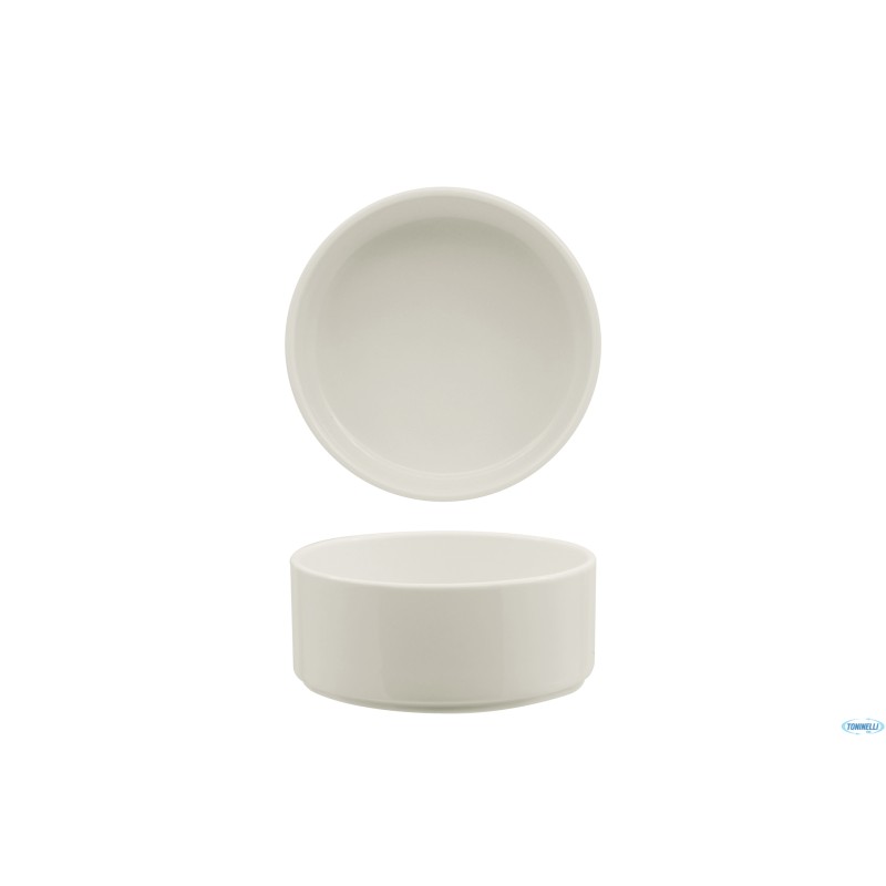 PRIME-SELAS AVORIO - PIATTO NORDIC ALTO CM 16 -ALLUMINA