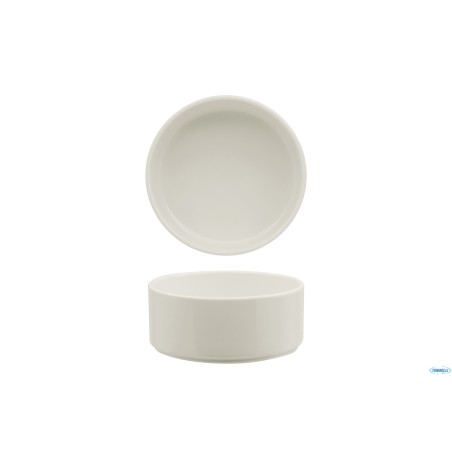 PRIME-SELAS AVORIO - PIATTO NORDIC ALTO CM 16 -ALLUMINA