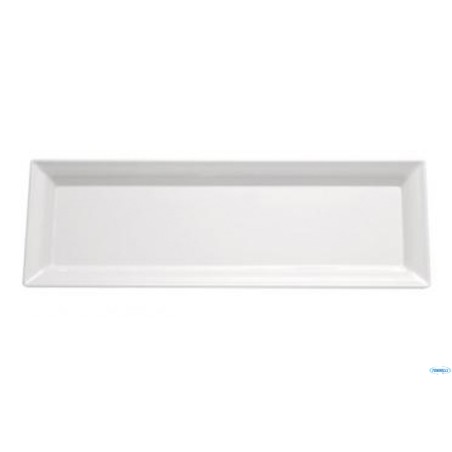 PURE-VASSOIO SUSHI BIANCO RETTANGOLARE MEL 53X18,H 3 83402