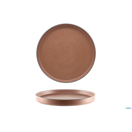 SELAS ARGILLA ROSSA- PIATTO NORDIC CM 27- ALLUMINA