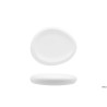 SELECTA-PIATTO ALTO OVALE CM.20,6X16 BIANCO IN PORCELLANA