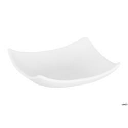 ZEN-CIOTOLA CM 10,5X10,5XH.3 MELAMINA BIANCO ASPETTO GRES BIANCO 83725