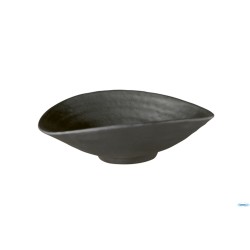 ZEN-CIOTOLA CM 7,5X17,5XH.5,5 MELAMINA NERO EFFETTO PIETRA 83724