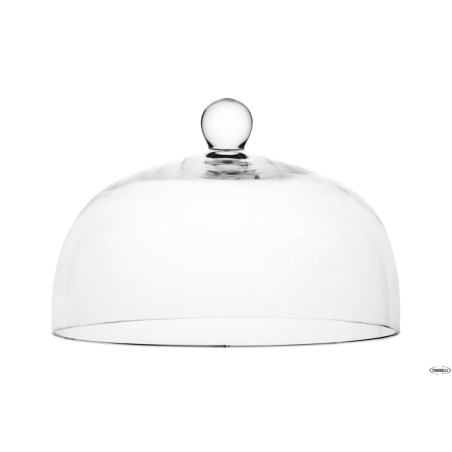 ALE-CAMPANA VETRO CON POMELLO MM.260XH.170  14-2486TOP