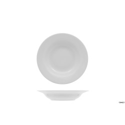MAJOR STYLE BIANCO - PIATTO FONDO CM 22 IN PORCELLANA  SCELTA COMMERCIALE