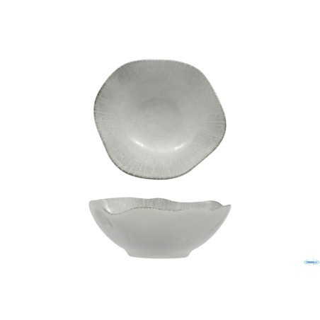 RADIUS-COPPETTA ORGANIC CM.14 IN PORCELLANA  DECORATA
