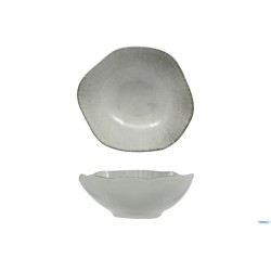 RADIUS-INSALATIERA ORGANIC CM.18 IN PORCELLANA  DECORATA