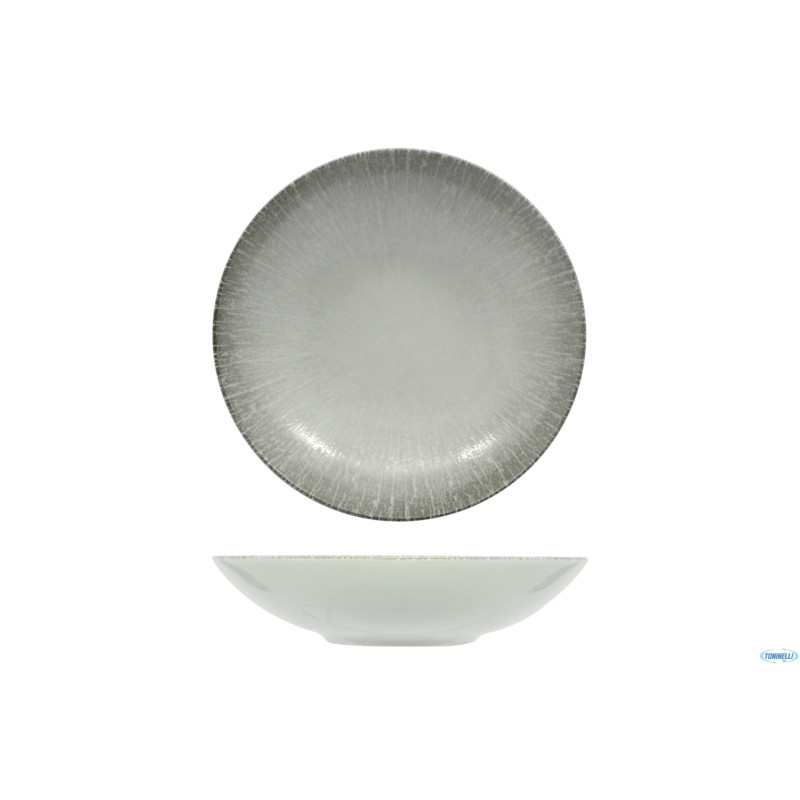 RADIUS-PIATTO FONDO COUPE FORMA VANILLA CM.21,5 PORCELLANA