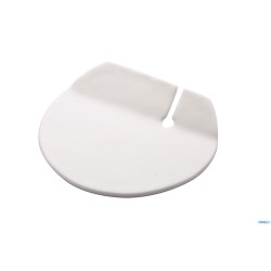 ROUND - POGGIAPOSATE BIANCO MATT CM 10