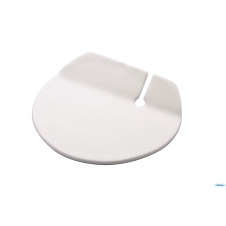 ROUND - POGGIAPOSATE BIANCO MATT CM 10