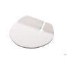 ROUND - POGGIAPOSATE BIANCO MATT CM 10