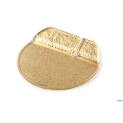 ROUND - POGGIAPOSATE ORO FOGLIA CM 10