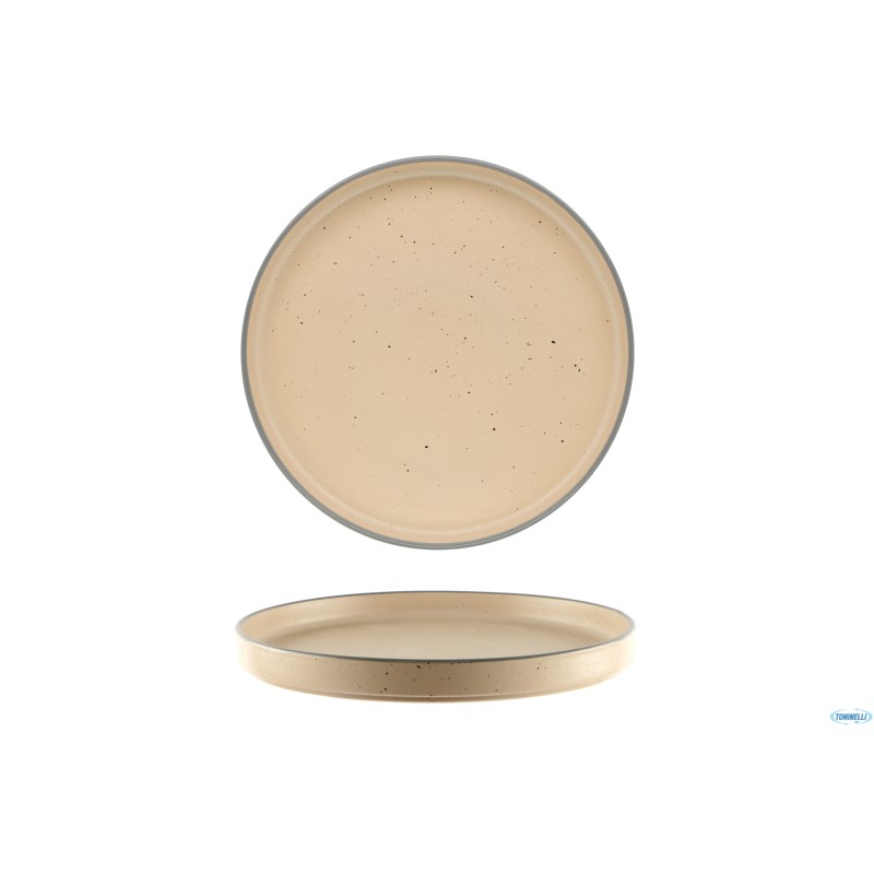 SELAS SABBIA- PIATTO NORDIC CM 21- ALLUMINA