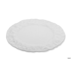 CLOUD - PIATTO  VETRO BIANCO  PIANO CM 30 BIANCO LUCIDO