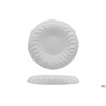 CLOUD - PIATTO FONDO CM 28 INTERNO CM.9 BIANCO LUCIDO