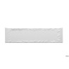 KORA - PIATTO RETT.DOUBLE-FACE BIANCO MATT CM 30X8
