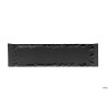 KORA - PIATTO RETT.NERO SEMIOPACO CM 30X8