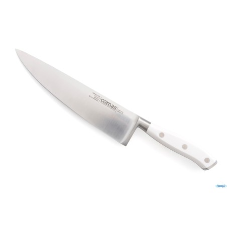MARBLE COLTELLO CHEF INOX CM 32 MANICO BIANCO 2,5MM