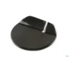 ROUND - POGGIAPOSATE NERO LUCIDO CM 10