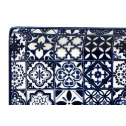 SINTRA BLUE-PIATTO RETTANGOLARE CM.28,5X16  RH4414L-JS106D