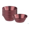 DIP BOWLS-SET 6 COPPETTE CM6XH.2,5 ACCIAIO EFFETTO RAME