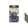 SET 4 PENNARELLI A GESSO LIQUIDO, PUNTA FINE 1-2 MM, COLORE BIANCO IN BLISTER   BL-SMA100-V4-WHI