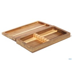UTSET - ASTUCCIO LEGNO VUOTO PER 6 COLTELLI