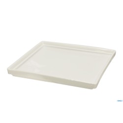 B.B. WHITE-PIATTO QUADRO CM.21,5X21,5X2,3  BA2671