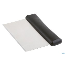 BLUE-SPATOLA TAGLIAIMPASTO LAMA INOX CM 15,5 X 8 CM MANICO ANTISCIVOLO 88930