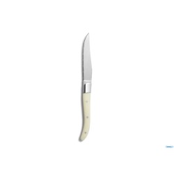 CHULETEROS HQ COLTELLO STEAK MICROSEGHETTATO ACR MANICO WHITE 7442
