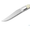 CHULETEROS HQ COLTELLO STEAK MICROSEGHETTATO ACR MANICO WHITE 7442