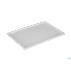 EFAY TAIJI-VASSOIO RETTANGOLARE MELAMINA BIANCA CM 25,4X18,3 H1,7       E412310IV00