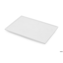 EFAY TAIJI-VASSOIO RETTANGOLARE MELAMINA BIANCA CM 25,4X18,3 H1,7       E412310IV00