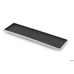 EFAY TAIJI-VASSOIO RETTANGOLARE STRETTO MELAMINA NERA CM 35,5X10,1 H2,1       E412414IVBK