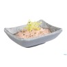 ELEMENT-COPPETTA RETTANGOLARE CM 9X7XH.3 MELAMINA GRIGIO  ASPETTO CEMENTO