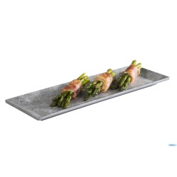 ELEMENT-VASSOIO CM 31X10,5XH.1,5 MELAMINA COLORE: ASPETTO CEMENTO