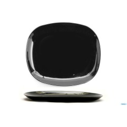 EVOLUTION BLACK-PIATTO RETTANGOLARE CM28X23 P1137