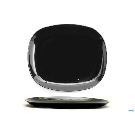 EVOLUTION BLACK-PIATTO RETTANGOLARE CM28X23 P1137