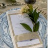 FLORENCE PROVENCE BLU- PIATTO PIANO GOURMET SOLO FALDA DECORATA DIAMETRO CM 28     ST00017028-FB