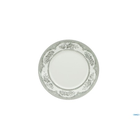 FLORENCE PROVENCE GRIGIO- PIATTO FRUTTA SOLO FALDA DECORATA DIAMETRO CM 22     ST00011022-FG