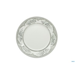 FLORENCE PROVENCE GRIGIO- PIATTO PIANO SOLO FALDA DECORATA DIAMETRO CM 28     ST00011028-FG