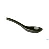 HONG KONG-CUCCHIAIO MELAMINA NERO CM 13,5X4,5 INFRANGIBILE, DUREVOLE, INDICATO PER TAMERATURE DA -50°  70°C