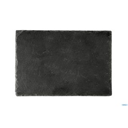 JUSTONE-PIATTO ARDESIA RETTANGOLARE CM.38X26 CKPL3826B