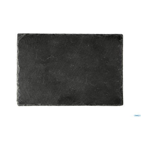 JUSTONE-PIATTO ARDESIA RETTANGOLARE CM.38X26 CKPL3826B