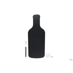 LAVAGNA SILHOUETTE BOTTIGLIA CM 49,7X19,5 CON PENNARELLO FB-BOTTLE