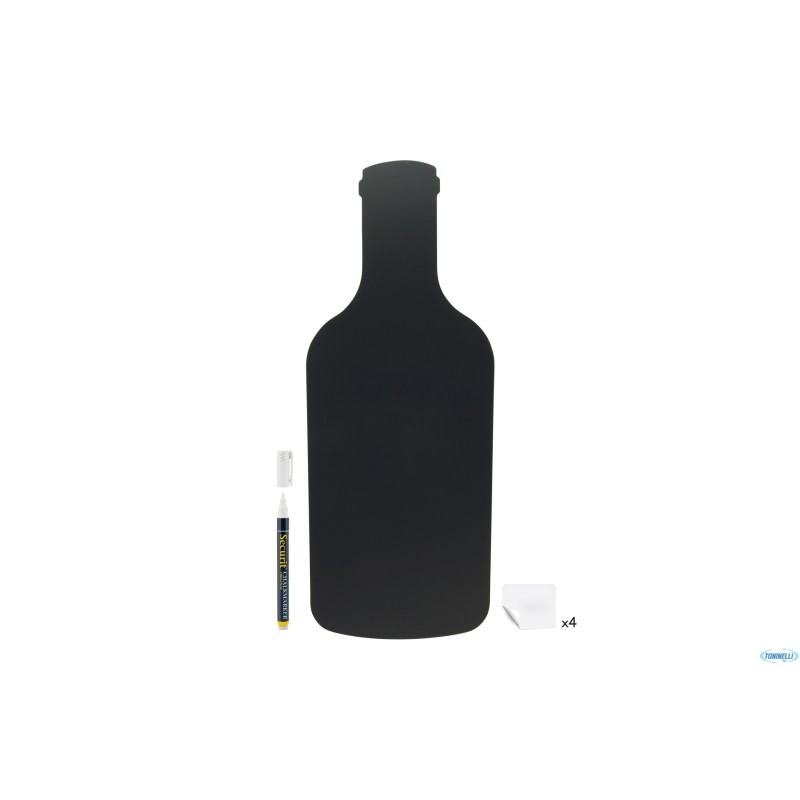 LAVAGNA SILHOUETTE BOTTIGLIA CM 49,7X19,5 CON PENNARELLO FB-BOTTLE LAVAGNA SILHOUETTE BOTTIGLIA CM 49,7X19,5 CON PENNARELLO FB-BOTTLE
