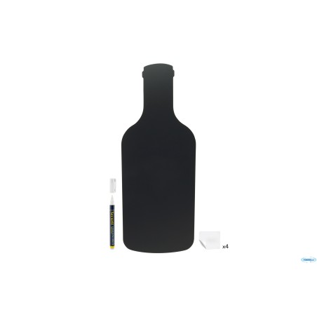 LAVAGNA SILHOUETTE BOTTIGLIA CM 49,7X19,5 CON PENNARELLO FB-BOTTLE
