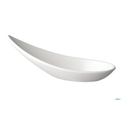 MING HING-CUCCHIAIO FINGERFOOD CM 10X4,5 IN MELAMINA BIANCO TOP QUALITY, ORIGINALE
